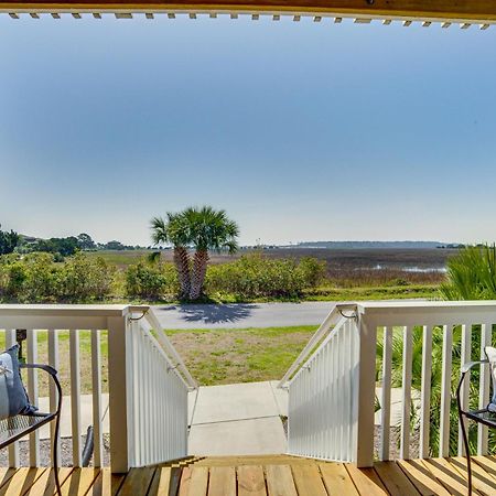 Harbor Island Condo With Deck - Steps To Beach! Oceanmarsh Subdivision Ngoại thất bức ảnh