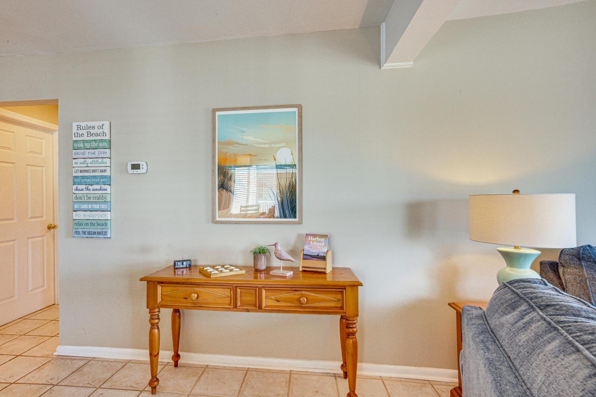 Harbor Island Condo With Deck - Steps To Beach! Oceanmarsh Subdivision Ngoại thất bức ảnh
