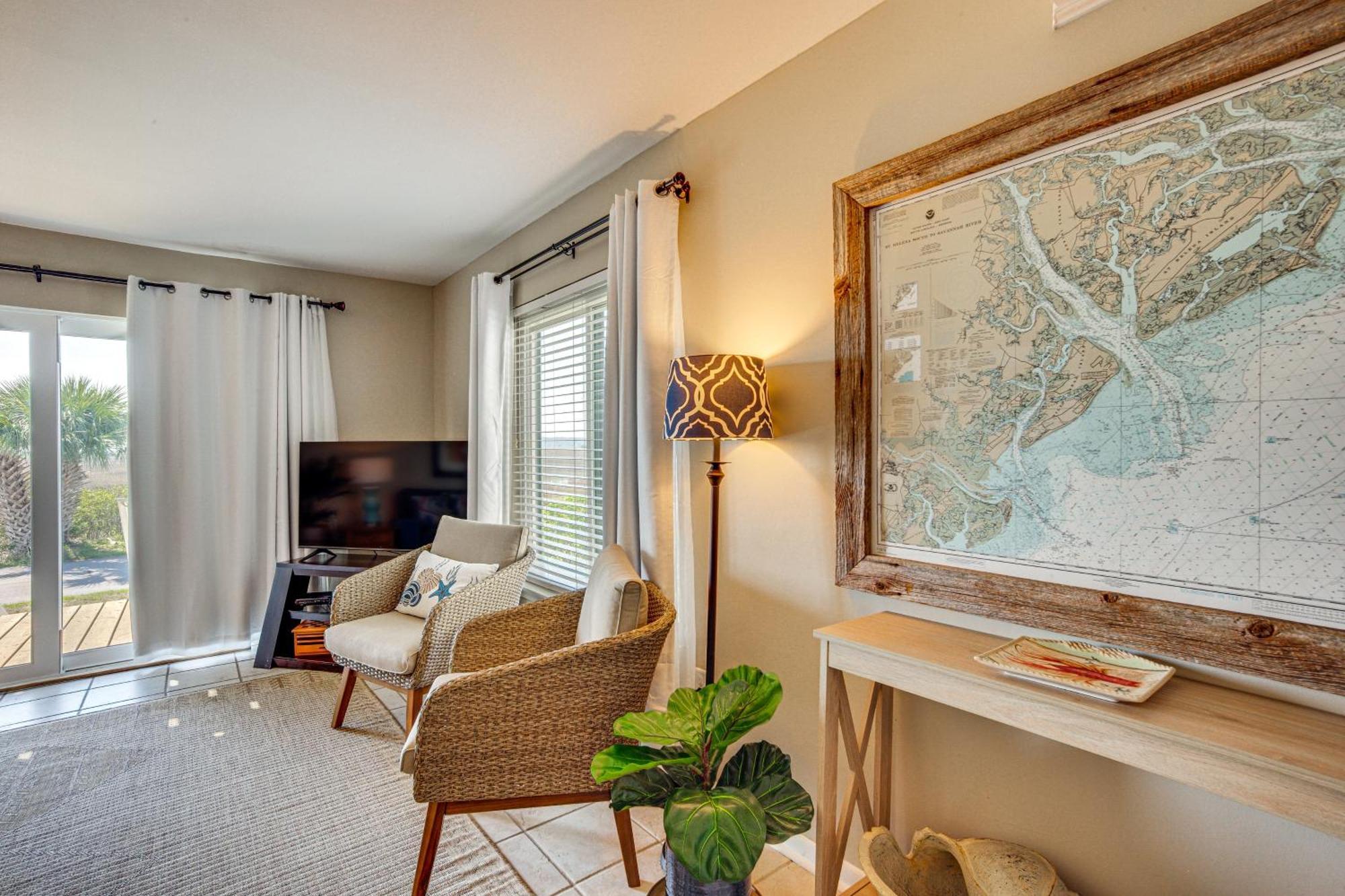 Harbor Island Condo With Deck - Steps To Beach! Oceanmarsh Subdivision Ngoại thất bức ảnh