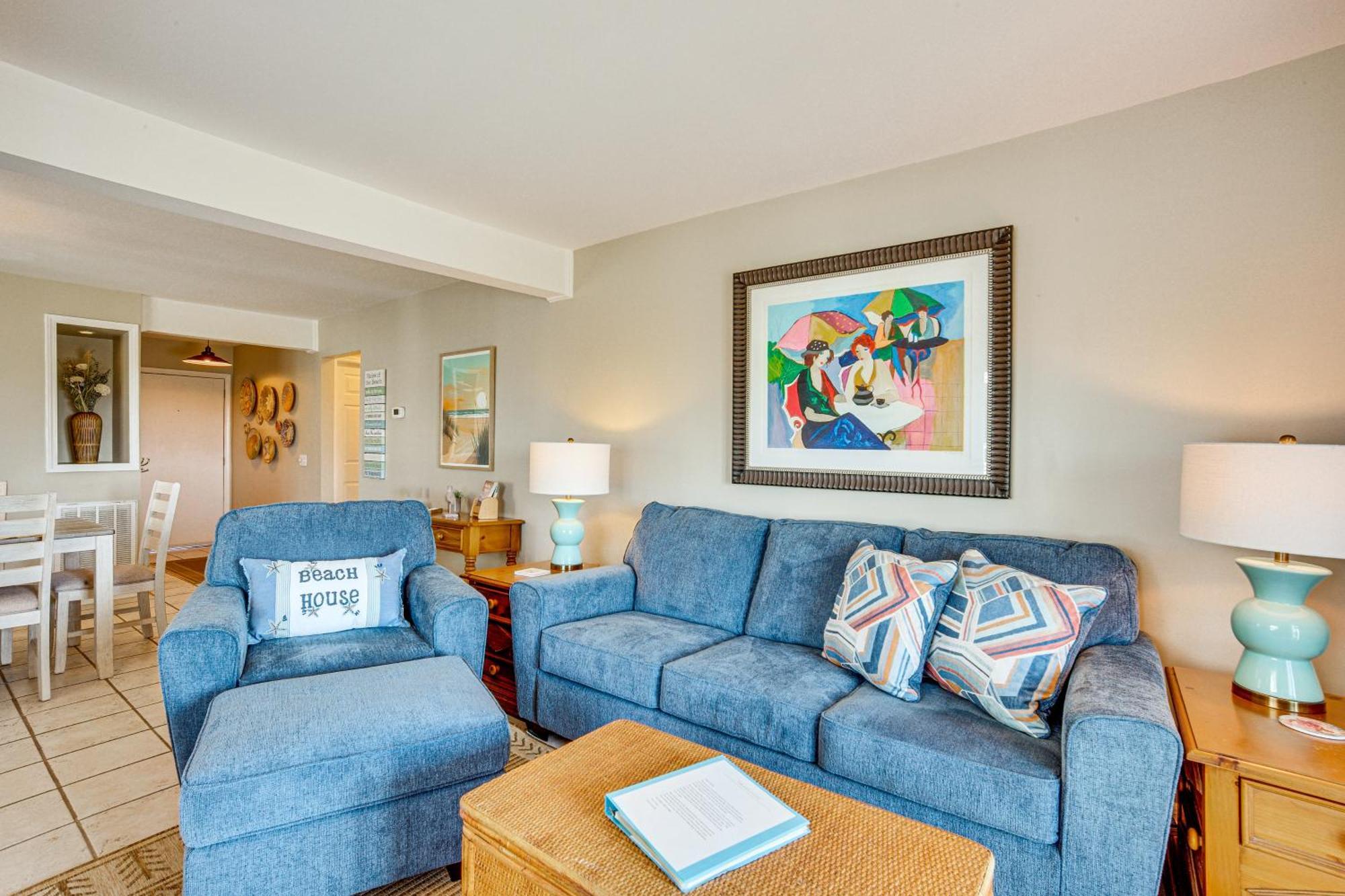 Harbor Island Condo With Deck - Steps To Beach! Oceanmarsh Subdivision Ngoại thất bức ảnh