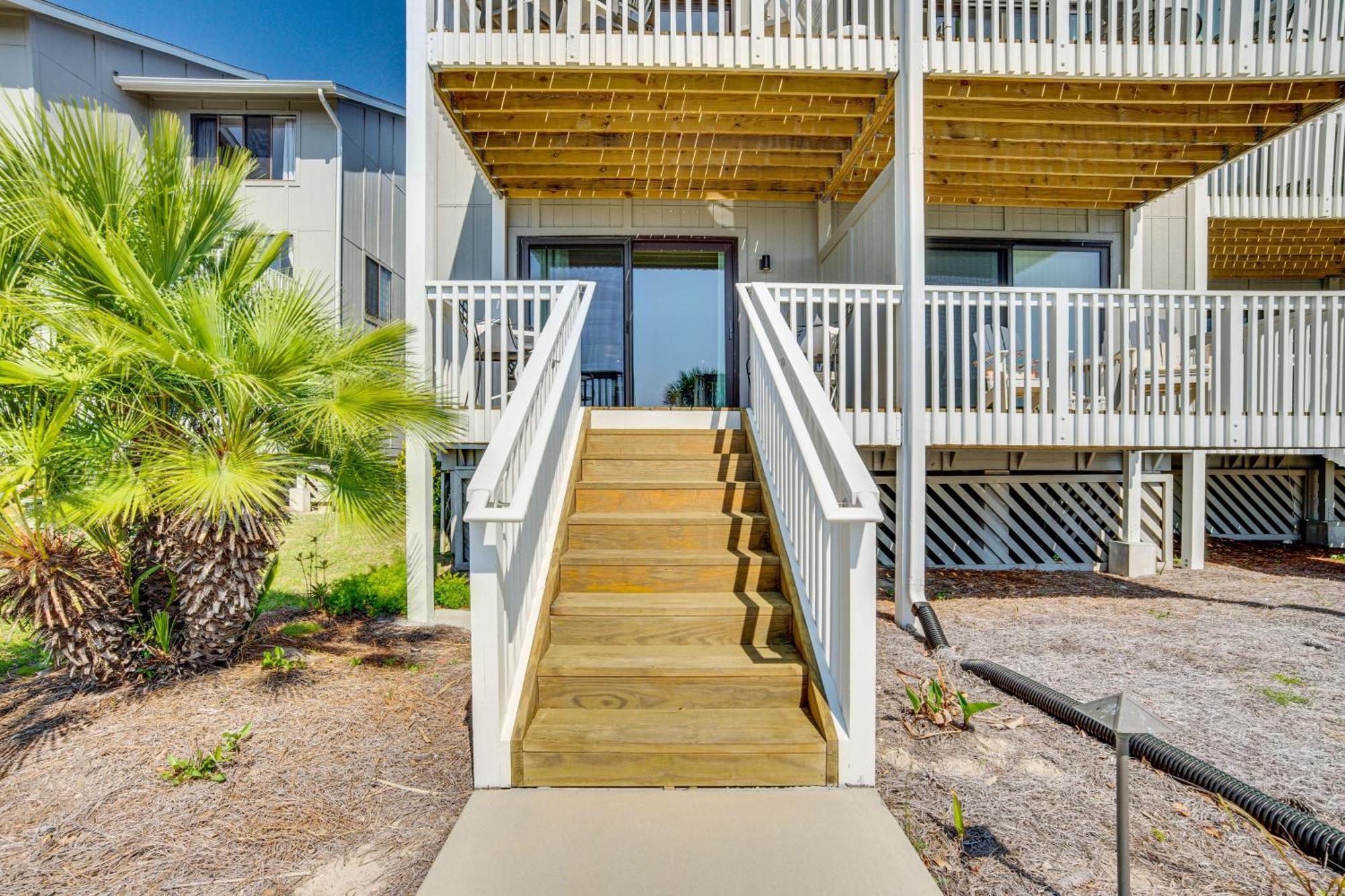 Harbor Island Condo With Deck - Steps To Beach! Oceanmarsh Subdivision Ngoại thất bức ảnh